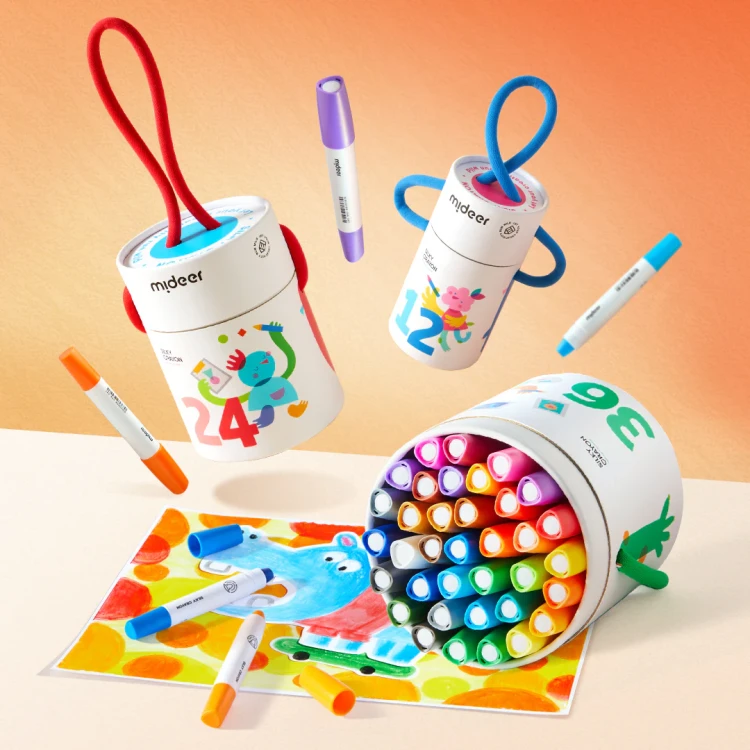 Wiaderko-kredek-silky-crayons-mideer-24-kolory.webp