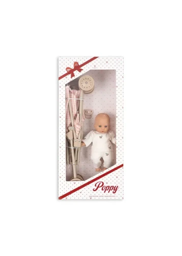 Zestaw-prezentowy-lalka-i-wózek-Poppy-Doll-Stroller-Set-Konges-Slojd.webp